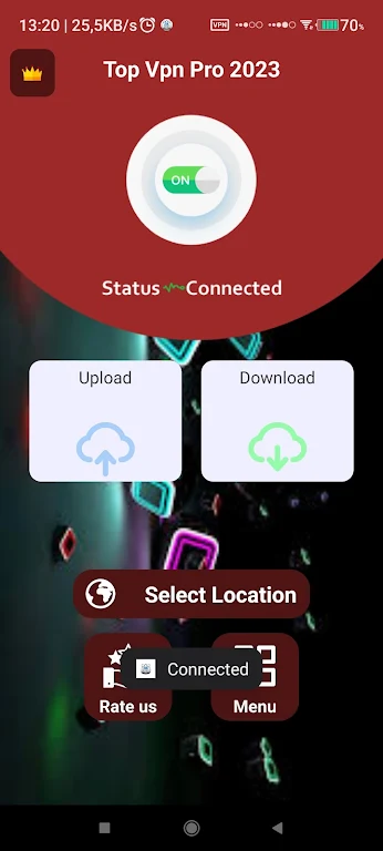 Fast Vpn Proxy Pro 2023 ภาพหน้าจอ 1