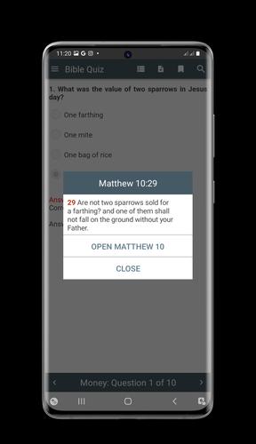 Bible Quiz Captura de tela 2