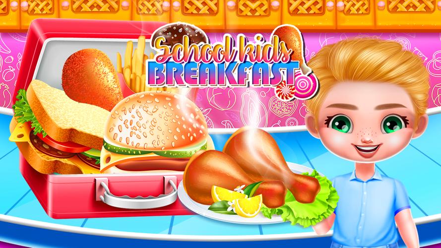 School Toddlers Breakfast Food Captura de pantalla 3