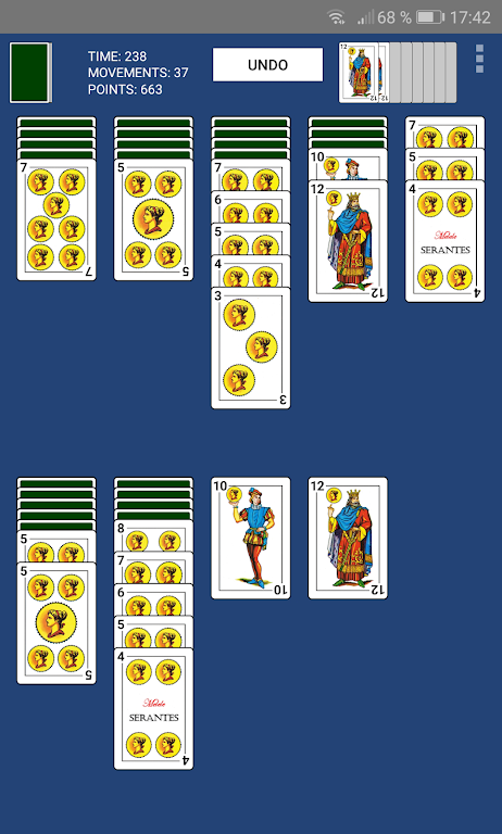 Spanish Spider Solitaire スクリーンショット 2