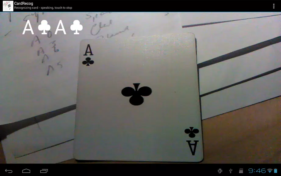 CardRecog Recognize Play Cards Captura de pantalla 2