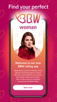 BBW: Chat & Date Curvy Women スクリーンショット 1