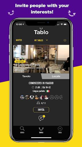 Tablo - Social eating স্ক্রিনশট 1