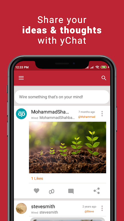 yChat ဖန်သားပြင်ဓာတ်ပုံ 2