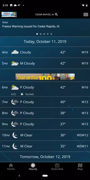 KCRG-TV9 First Alert Weather स्क्रीनशॉट 2