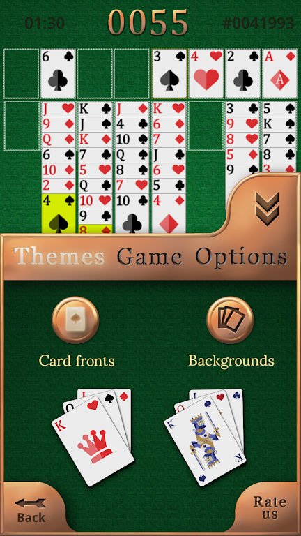 Classic FreeCell solitaire challenge (Unreleased) Ảnh chụp màn hình 1