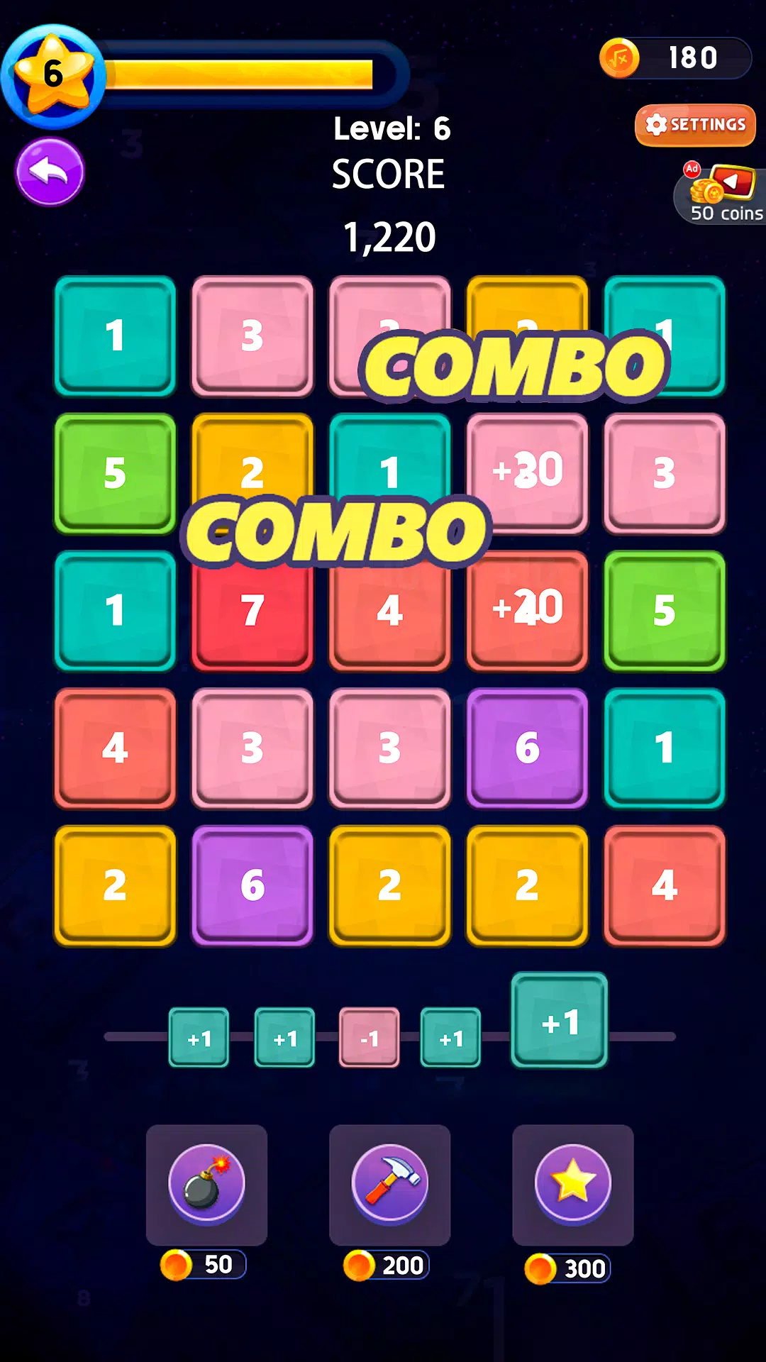 Number Merge Puzzle Match 스크린샷 1