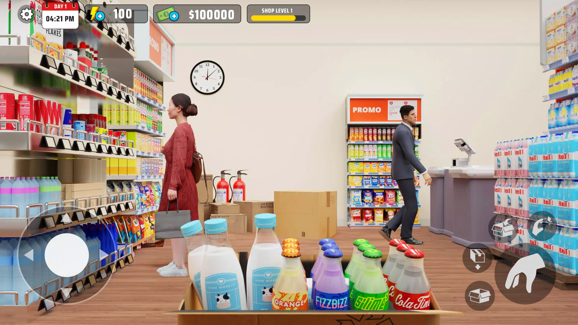 Supermarket Simulator City 3D स्क्रीनशॉट 0