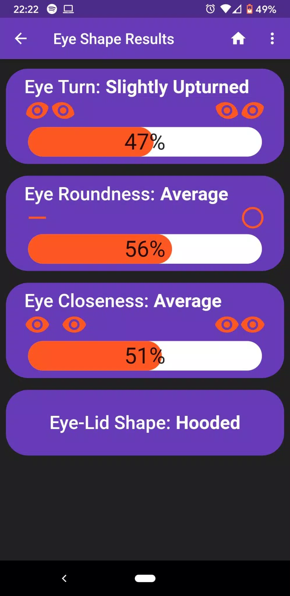 Eye Shape Tangkapan skrin 3