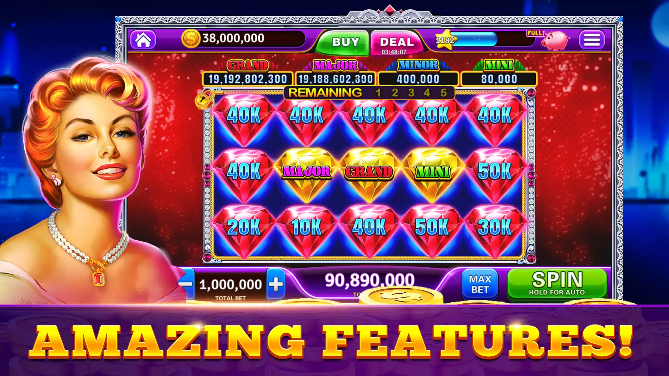 Trillion Cash™ -Vegas Slots Ảnh chụp màn hình 2