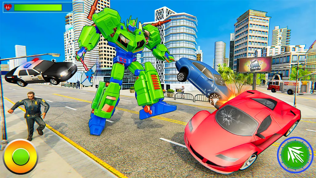 Robot Hero City Battle Zrzut ekranu 0