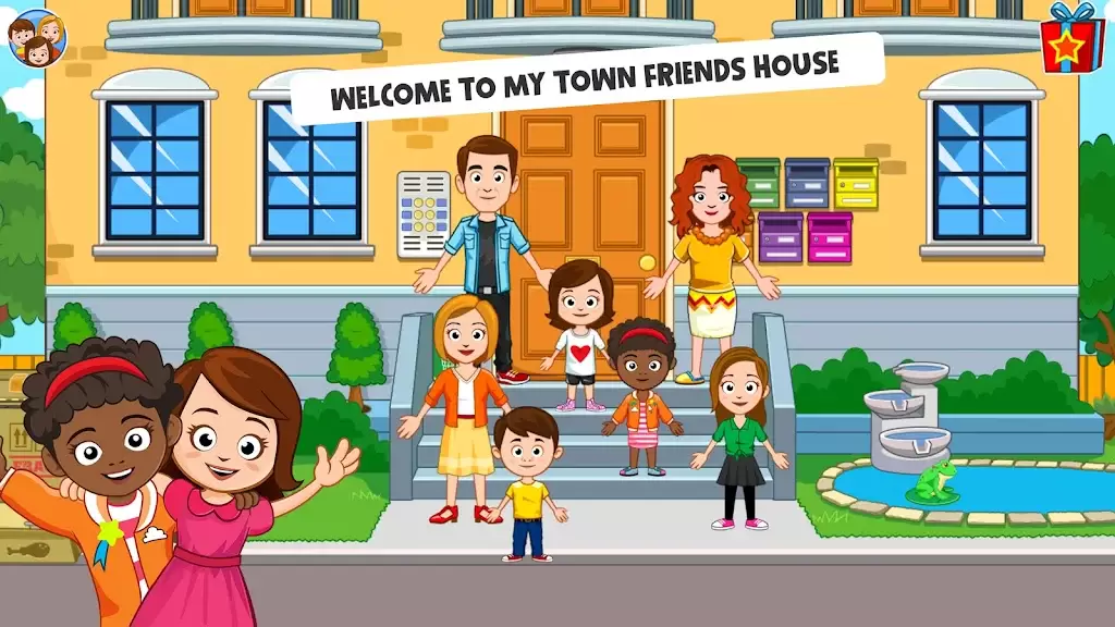 My Town: Friends house game Zrzut ekranu 0