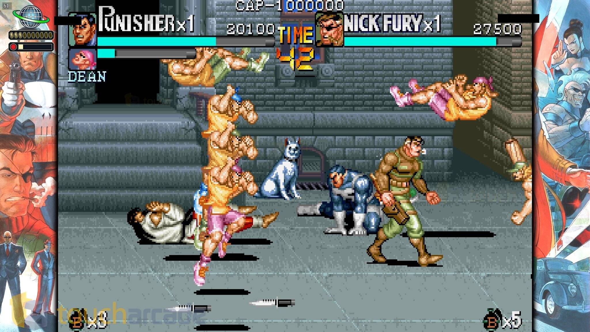 Marvel vs. Capcom Fighting Collection Screenshot