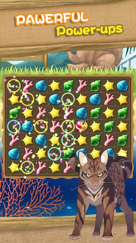 Cat Island Diary~Happy Match 3 Zrzut ekranu 3