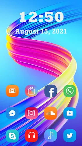 Tecno Spark 8 Launcher Tangkapan skrin 0