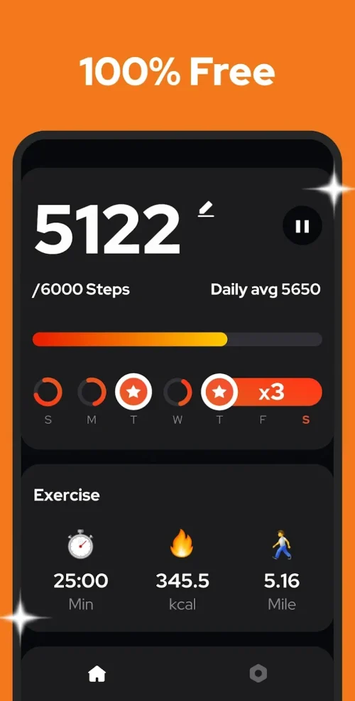 Step Counter - Pedometer Tangkapan skrin 0