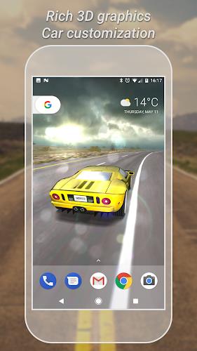 3D Car Live Wallpaper Lite Captura de tela 2