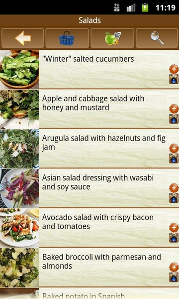 Delicious Recipes Screenshot 1