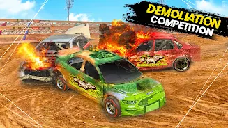 Schermata X Demolition Derby: Car Racing 3