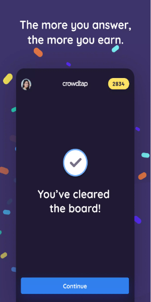 Schermata Crowdtap: Surveys & Rewards 2