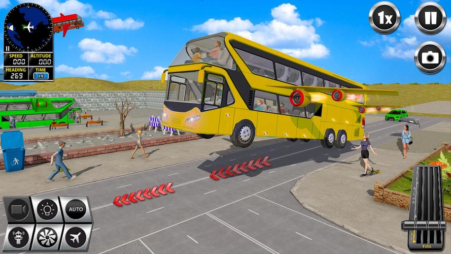 Flying Bus Screenshot 1