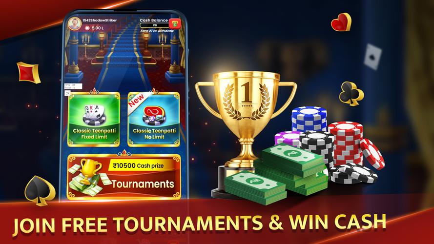 Junglee Teen Patti Tangkapan skrin 0