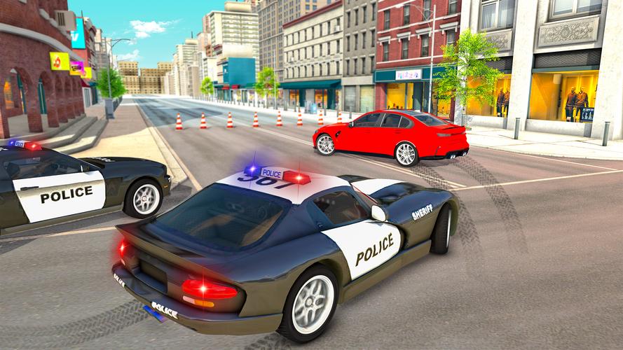 US Police Chase Thieves Games Zrzut ekranu 0