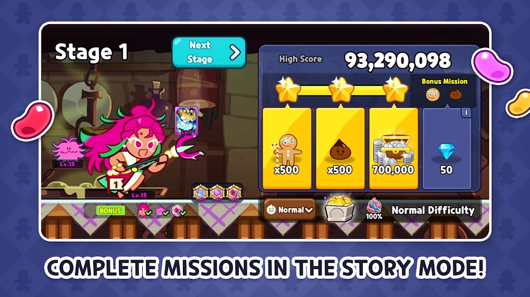 CookieRun: OvenBreak Mod ဖန်သားပြင်ဓာတ်ပုံ 2