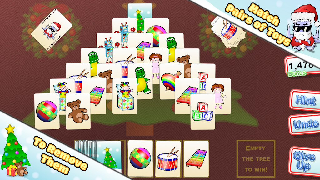 Christmas Tree Solitaire Скриншот 1