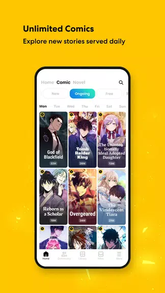 Tapas – Comics and Novels Captura de tela 2
