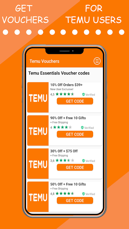 Temu Vouchers应用截图第1张