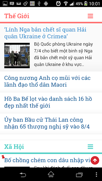 XaLuan Doc Bao Moi Tin Tuc 24h स्क्रीनशॉट 3