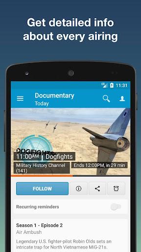 TV Listings by TV24 - US TV Guide Zrzut ekranu 0