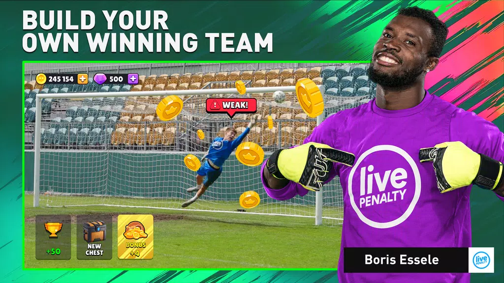Soccer Penalty: Live Goalie應用截圖第3張