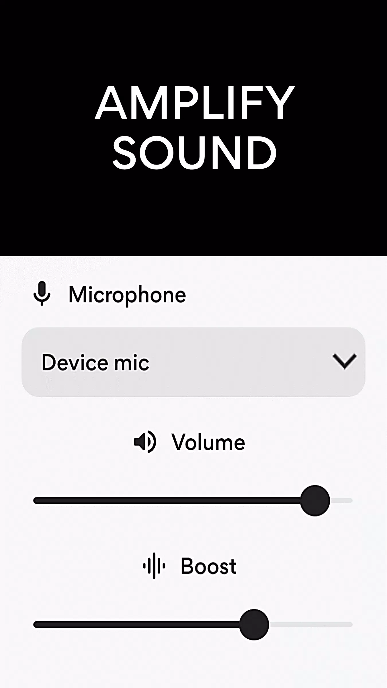 Microphone Amplifier应用截图第0张