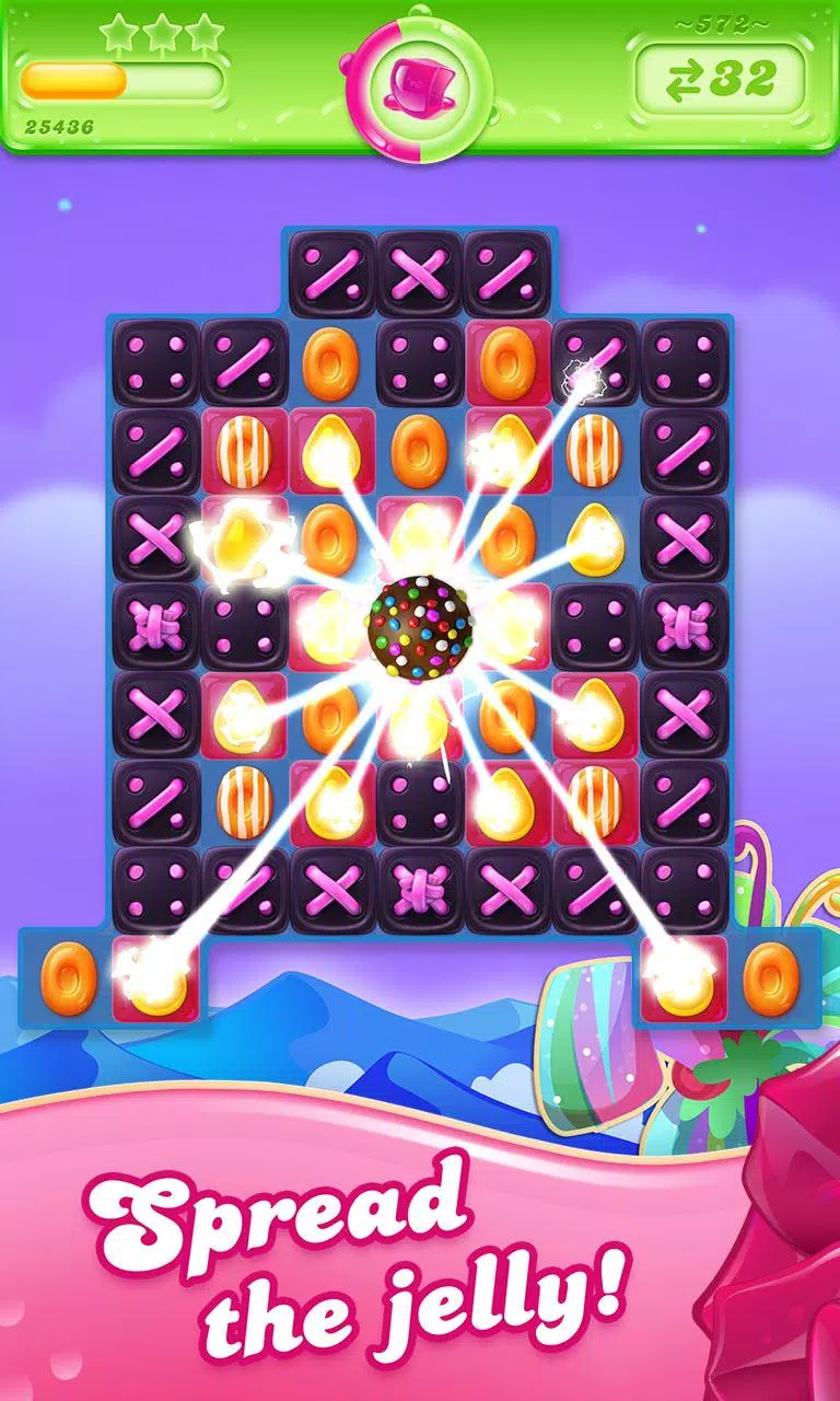 Candy Crush Jelly Saga Ảnh chụp màn hình 0