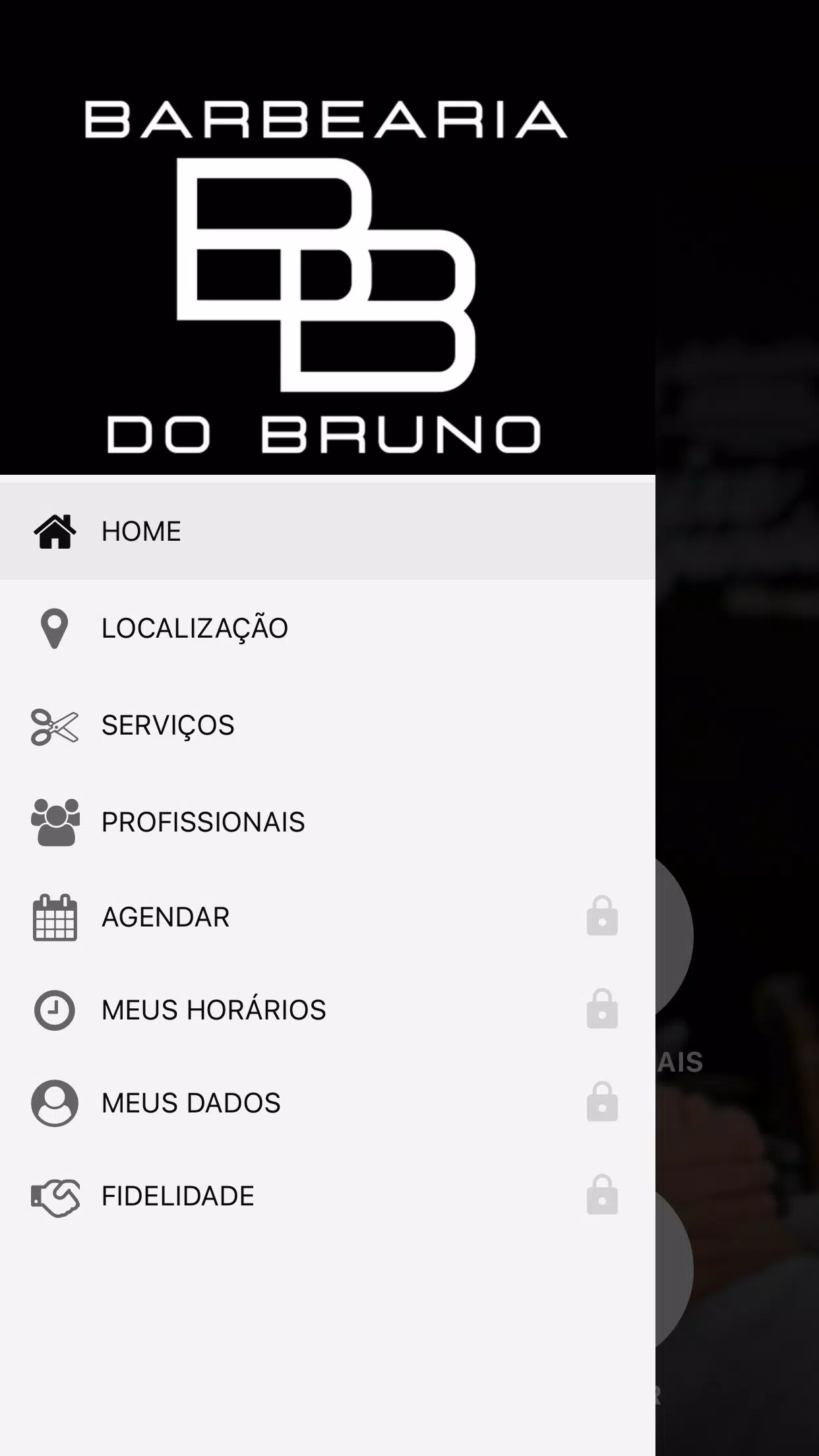 Barbearia do Brunno Tangkapan skrin 1