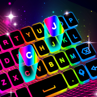 Neon LED Keyboard: Teclado LED