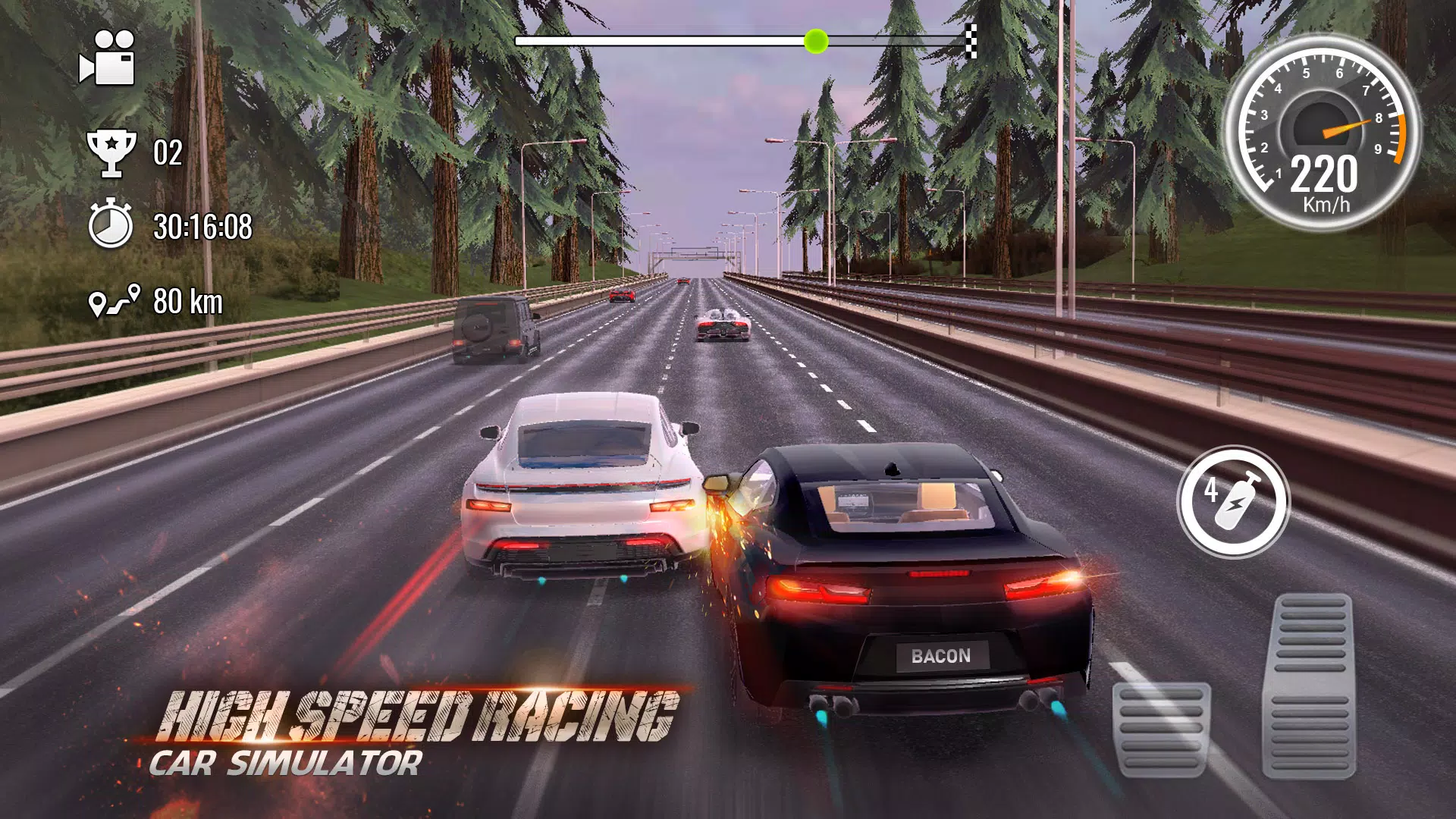 Traffic Car Driving Game Tangkapan skrin 0