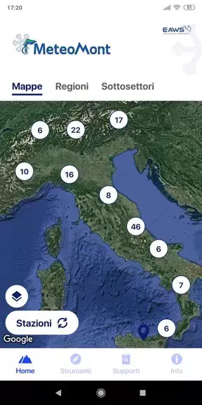 Meteomont Tangkapan skrin 2