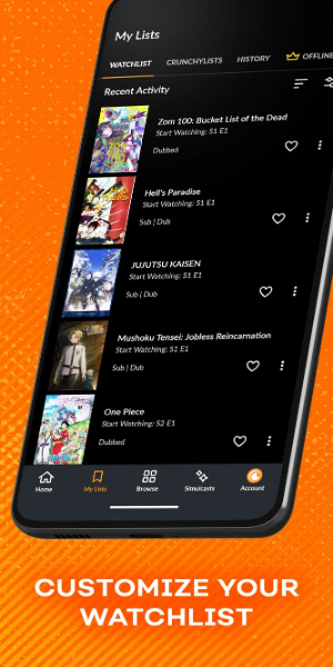 Crunchyroll Mod Ảnh chụp màn hình 1