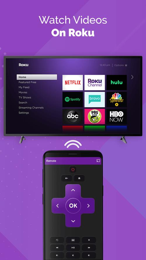 Remote Control for Roku TV স্ক্রিনশট 3