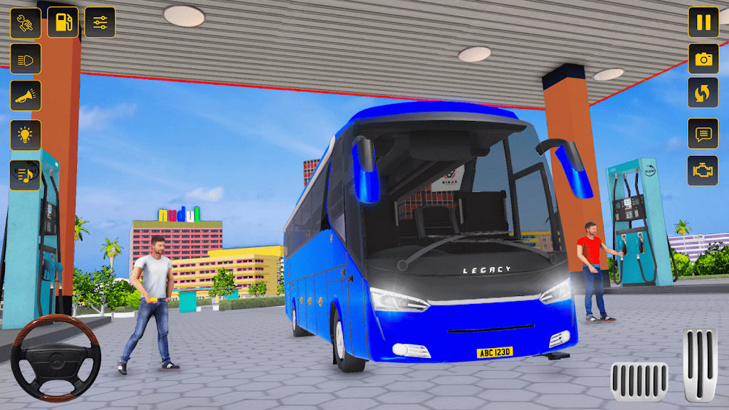 Real Bus Simulator 3d Bus Game Скриншот 1