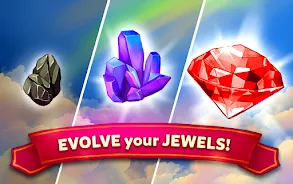 Merge Jewels: Gems Merger Game ဖန်သားပြင်ဓာတ်ပုံ 2