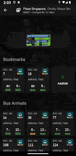 SG Bus Arrival Times 스크린샷 2