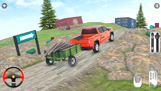 Offroad Car Parking: Car Games Captura de tela 0