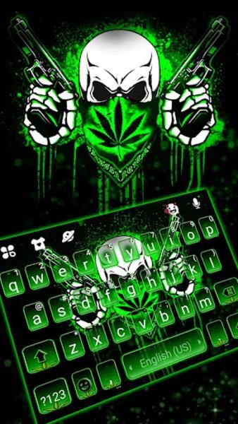 Weed Guns Skull ဖန်သားပြင်ဓာတ်ပုံ 3