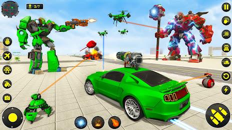 Drone Robot Car Game 3D ဖန်သားပြင်ဓာတ်ပုံ 3