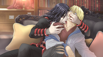 Vampire Slave: A Yaoi Visual Novel Ekran Görüntüsü 1