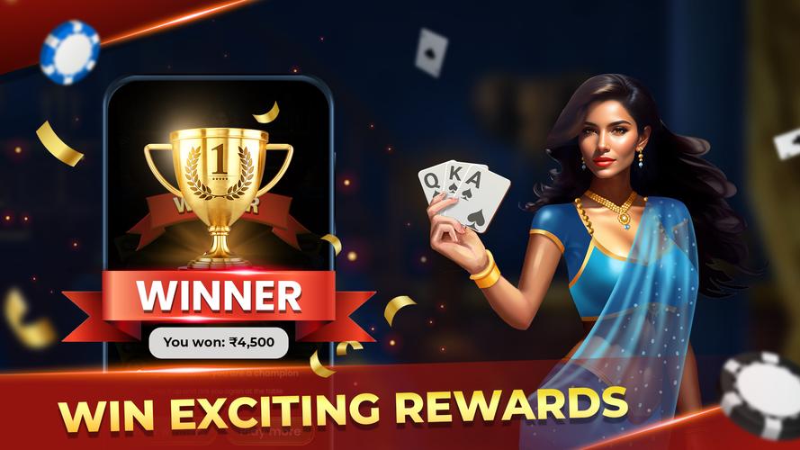 Junglee Teen Patti Tangkapan skrin 1